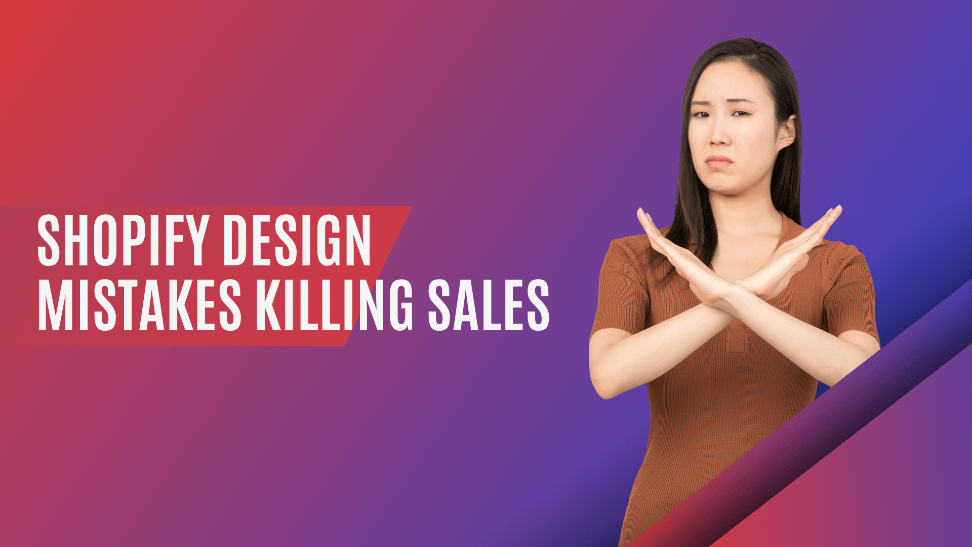 Shopify Design Mistakes Killing Sales (and Fixes)