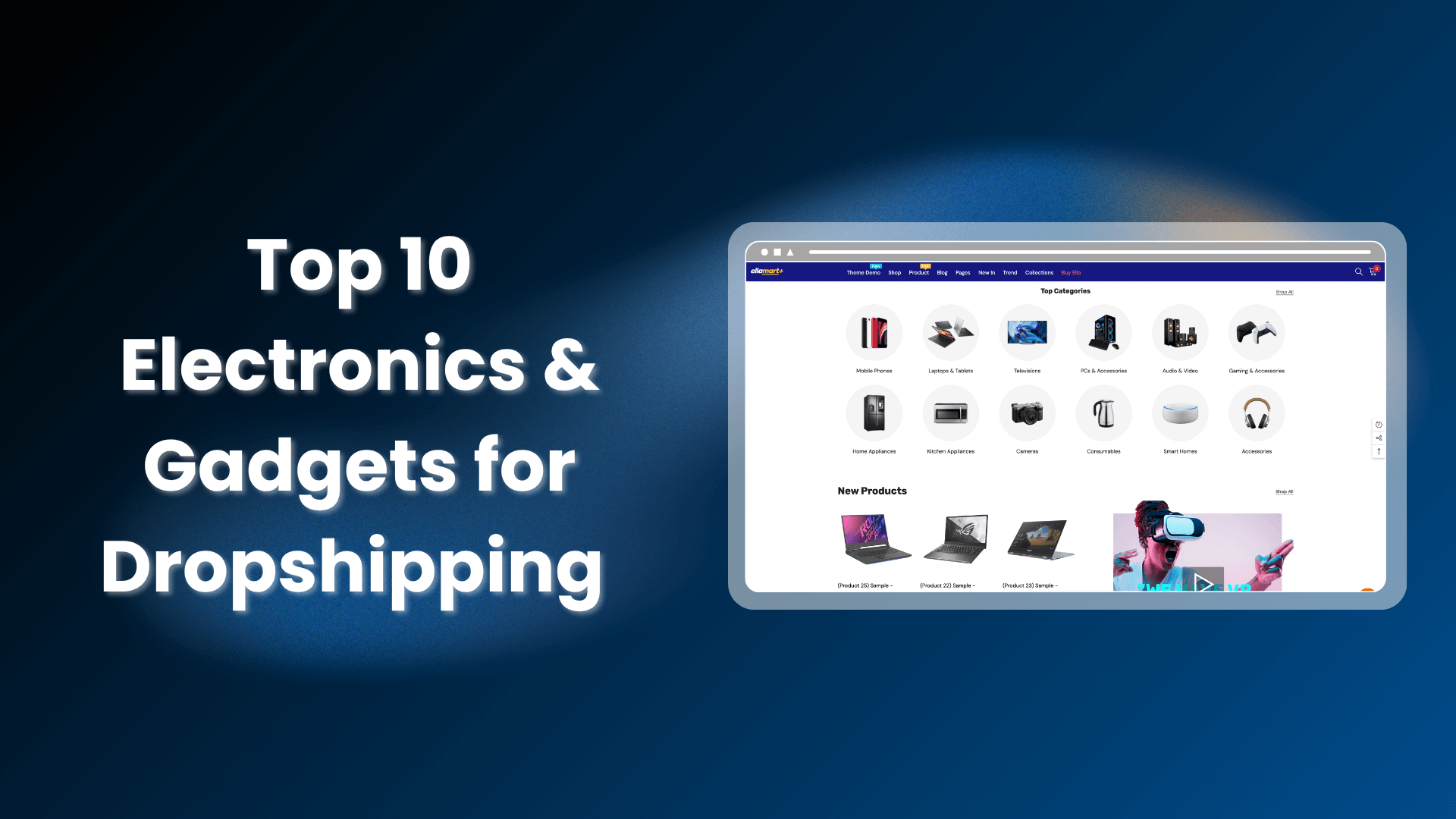 Top 10 Electronics & Gadgets for Dropshipping in 2025