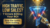 High Traffic but Low Sales? 7 Critical Errors Killing Your Shopify Conversions in 2026 1920