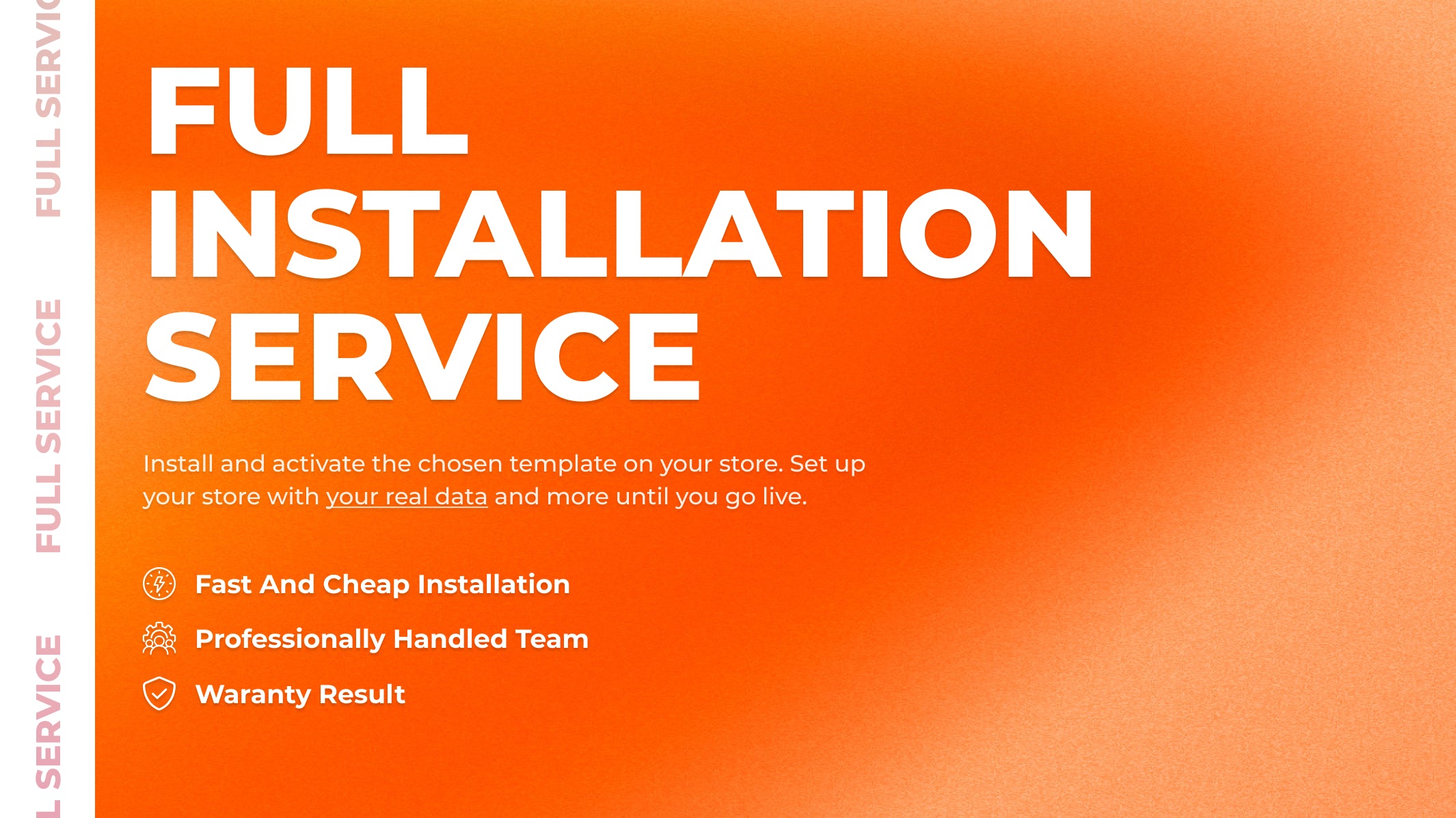 Professional Full Installation Service | HaloThemes