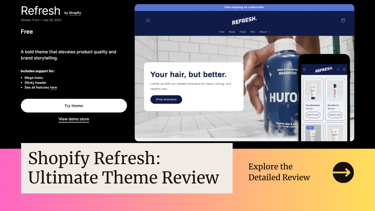 Is Shopify's Free Refresh Theme the Upgrade You Need? An Honest Review