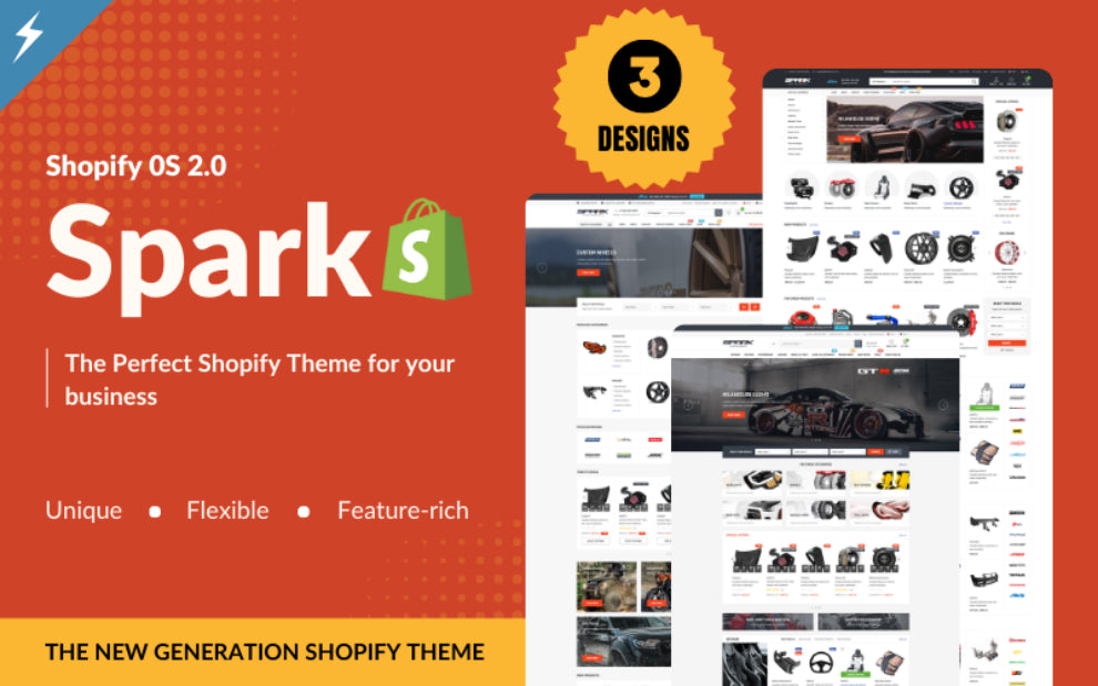 Spark Theme - Car and Automotive Ecommerce Website Template | Premium Shopify Theme by HaloThemes