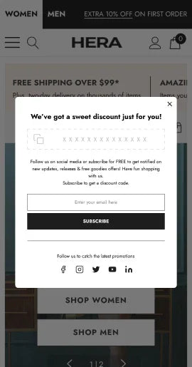 BigCommerce Add-on: Advanced Newsletter Popup with Coupon code