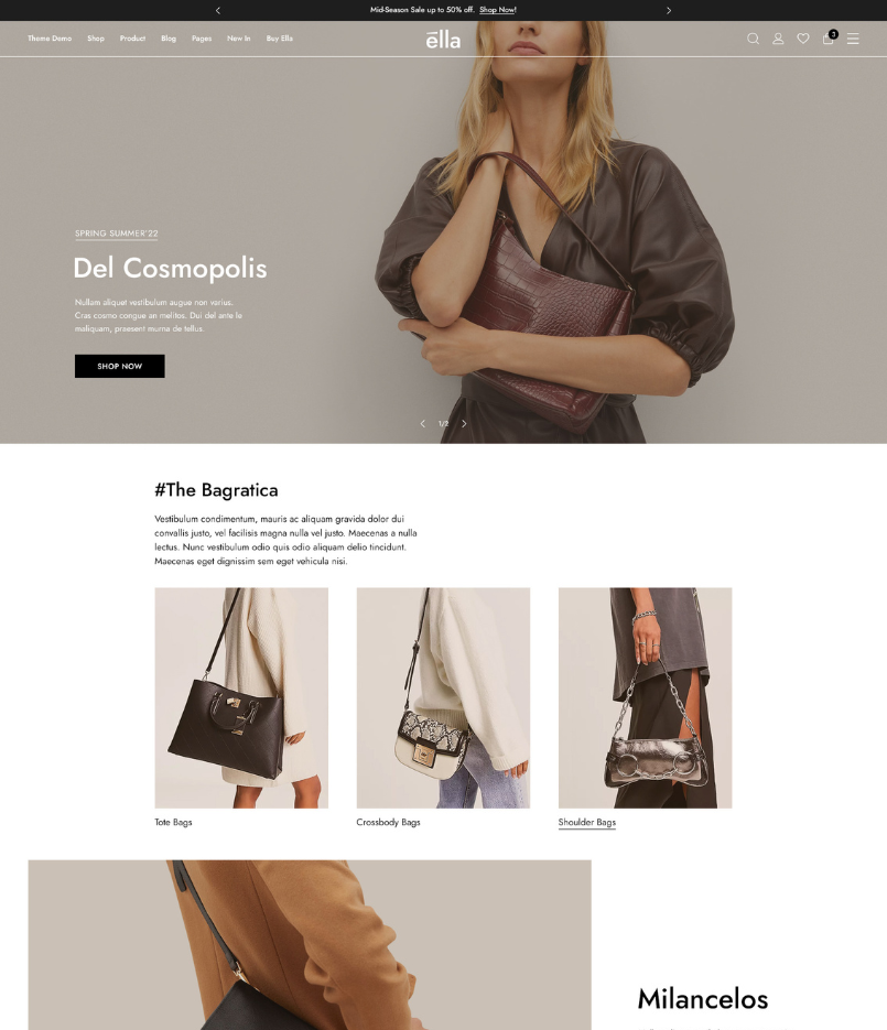 Ella Home 26 – Bag and Accessories