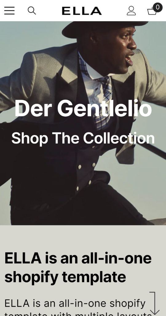 Ella Theme - Glamorous Fashion Ecommerce Website Template | Shopify