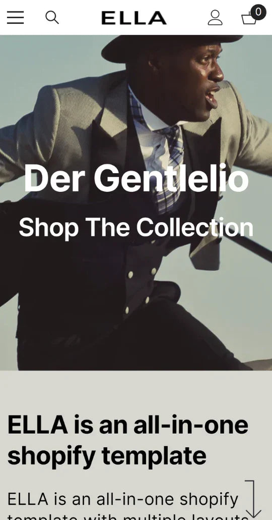 Ella Theme - Glamorous Fashion Ecommerce Website Template | Shopify