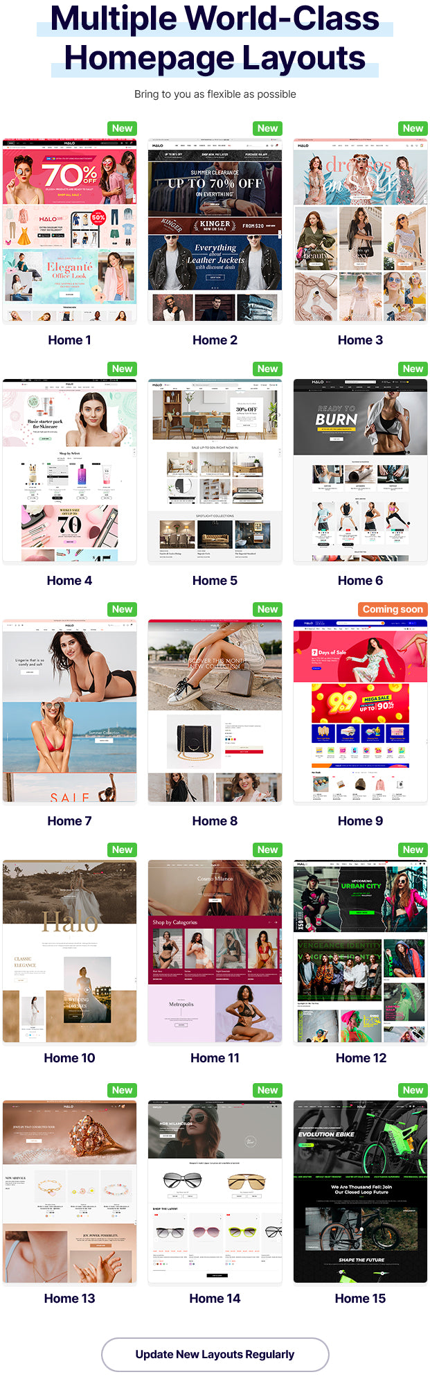 HaloThemes - Ecommerce Website Templates for Your Online Store