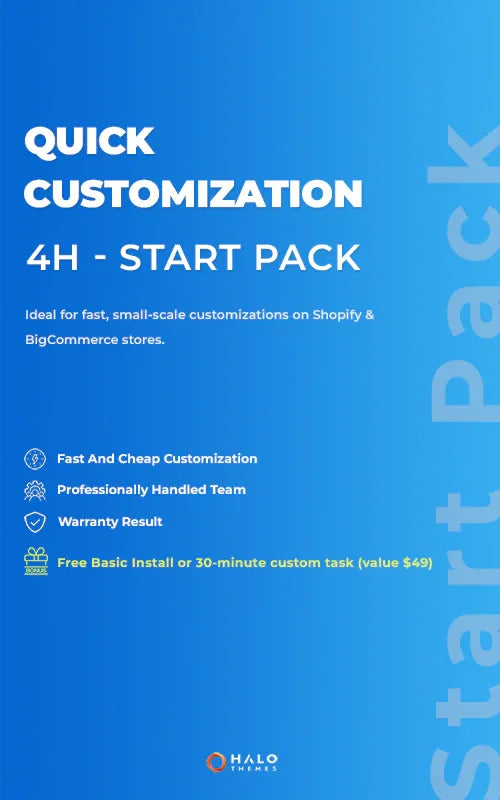 Quick Customization (4h) - Start Pack