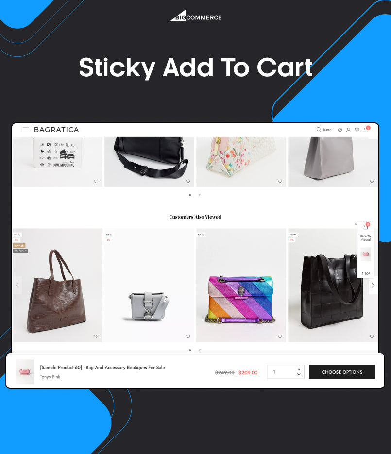 BigCommerce Add-on: Sticky Add To Cart