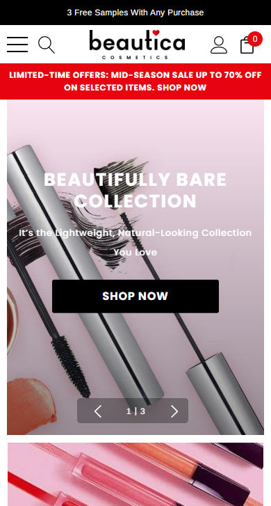 Beautica Bigcommerce