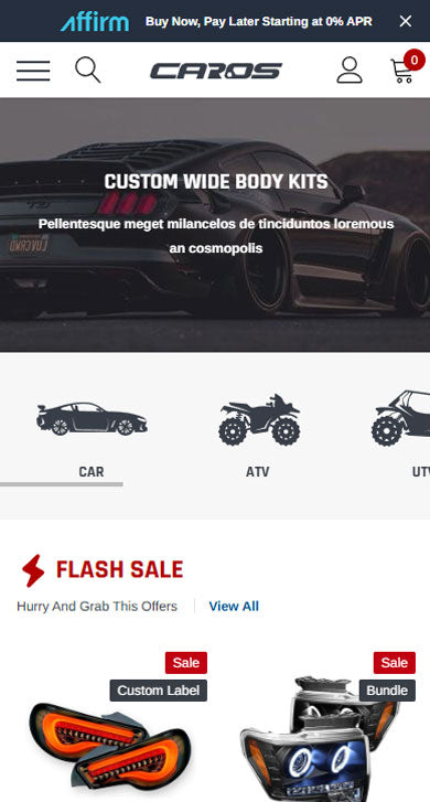 Caros Bigcommerce - Auto Dealer