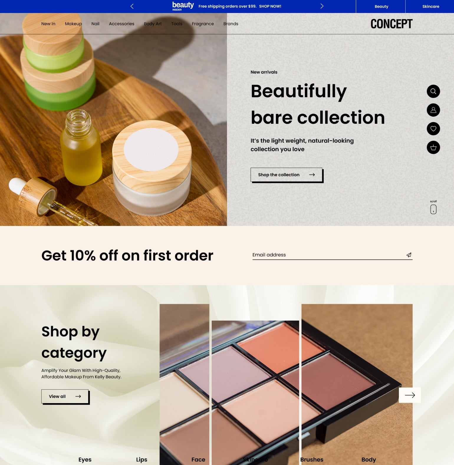 Concept - Health and Beauty - Ecommerce Website Template | Shopify