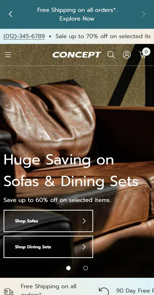 Concept - Home and Decor - Ecommerce Website Template | Shopify