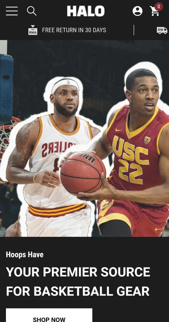 Halo Theme - NBA Gear Store Shopify Theme | HaloThemes