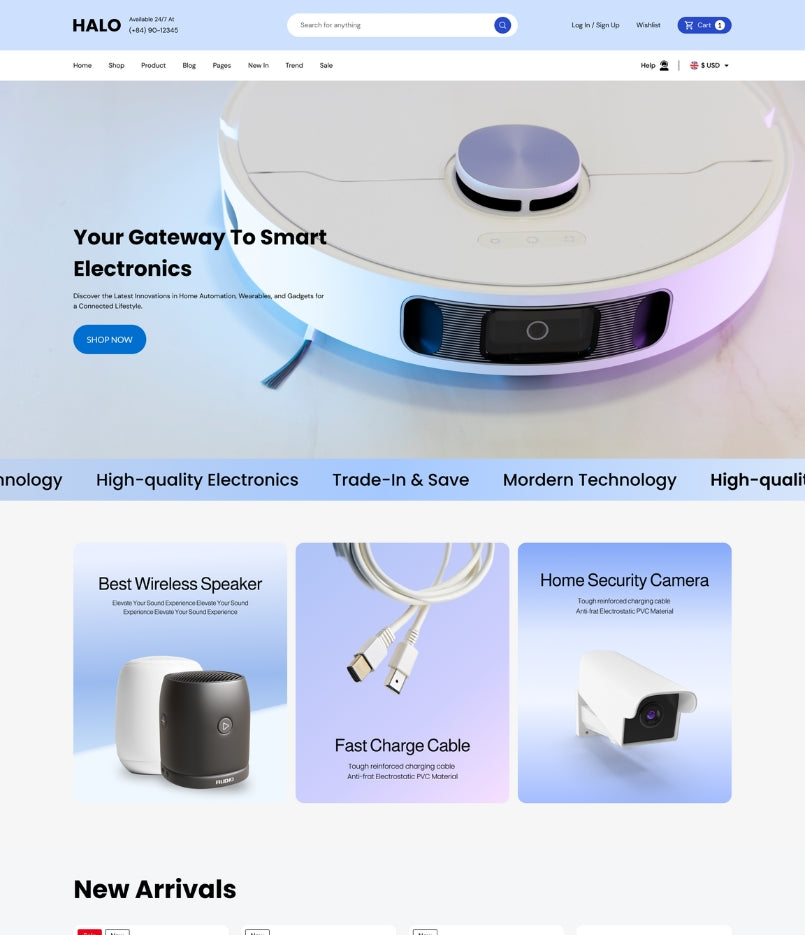 Halo – Electronics