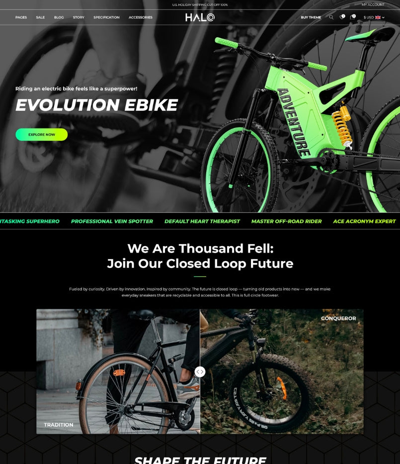 Halo - Cycling Gear Store