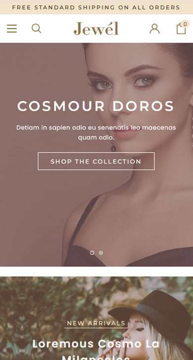 Jewel Default - Jewelry & Accessories BigCommerce Stencil Theme
