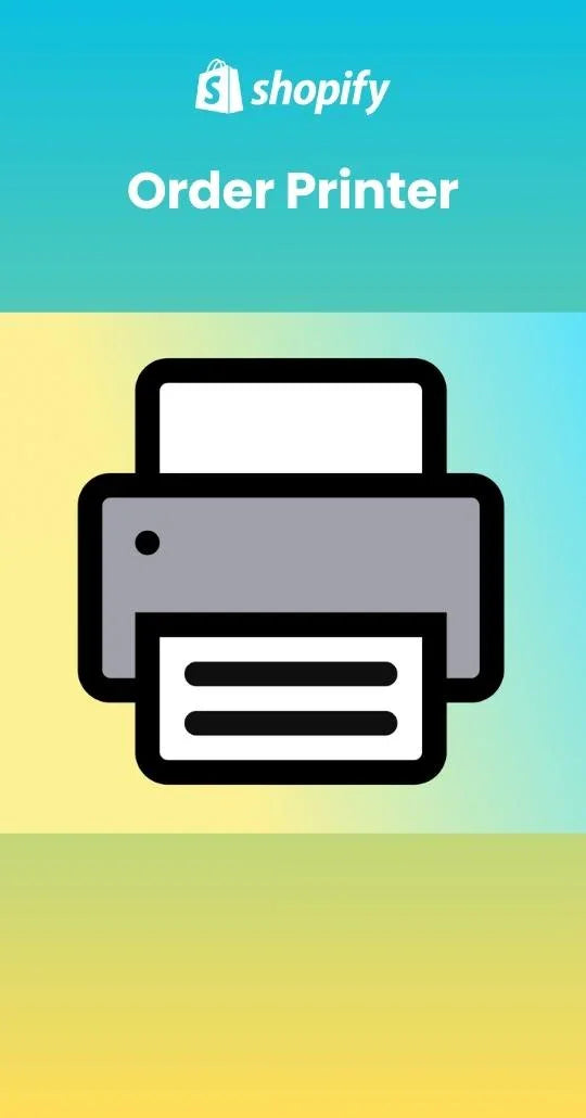 Shopify Order Printer