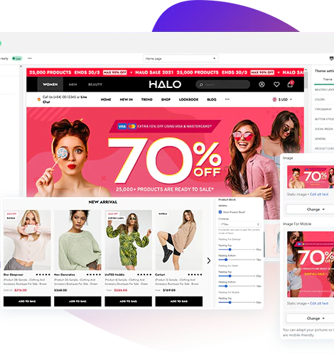 HaloThemes - Ecommerce Website Templates for Your Online Store