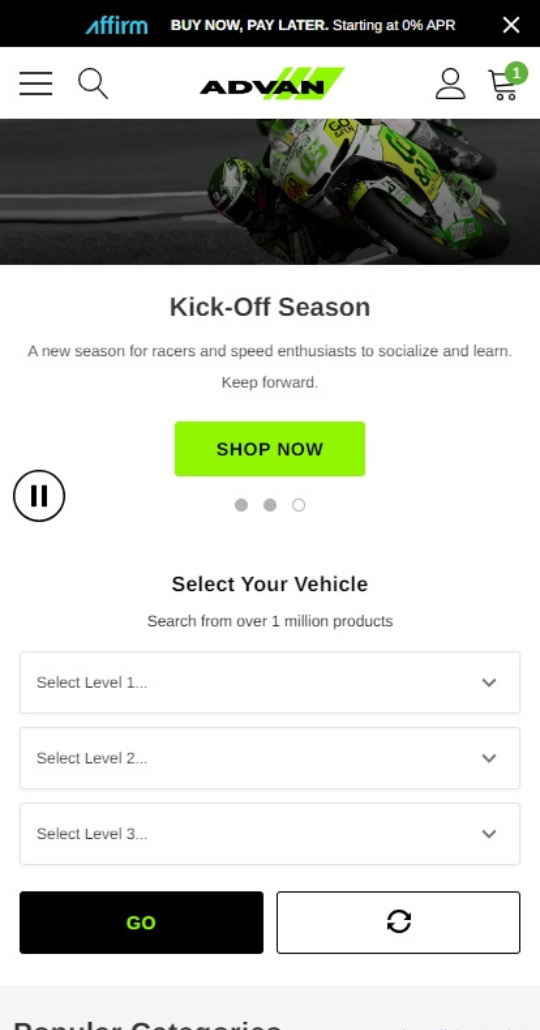 Spark - Motorcycle Racing - Ecommerce Website Template | HaloThemes
