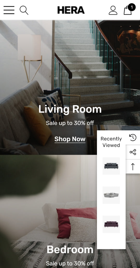 BigCommerce Add-on: Recently Viewed Scrolling Pop-up