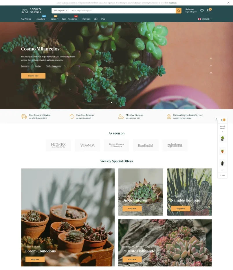 Annie's Garden - Plants and Garden