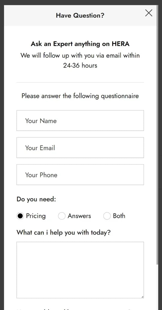 Ask An Expert