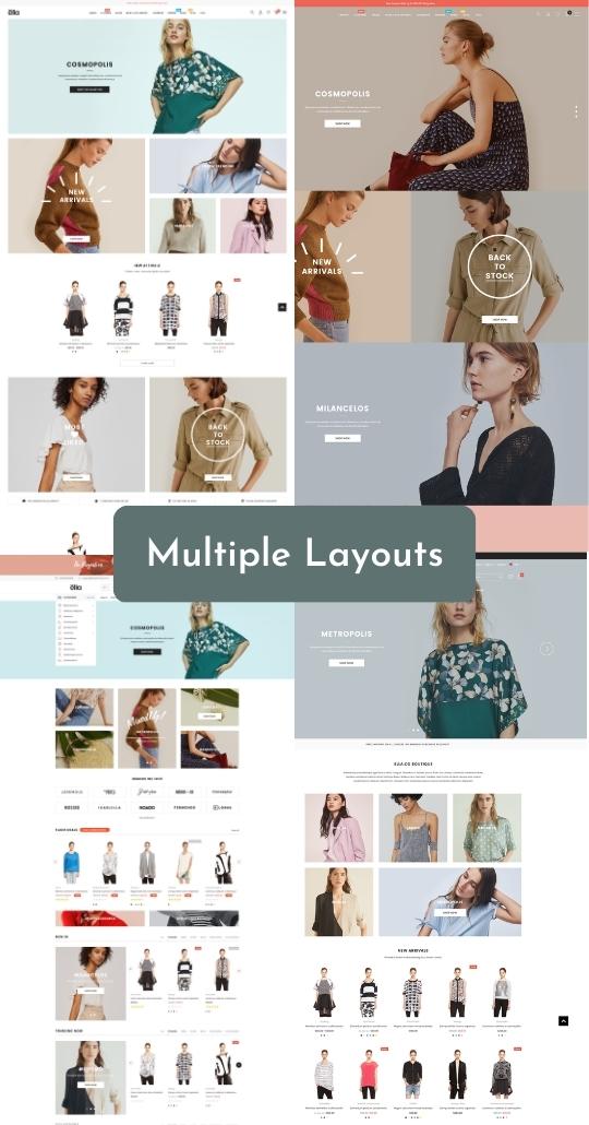 ELLA 2 – Premium Fashion Ecommerce Website Template | HaloThemes - Mobile View