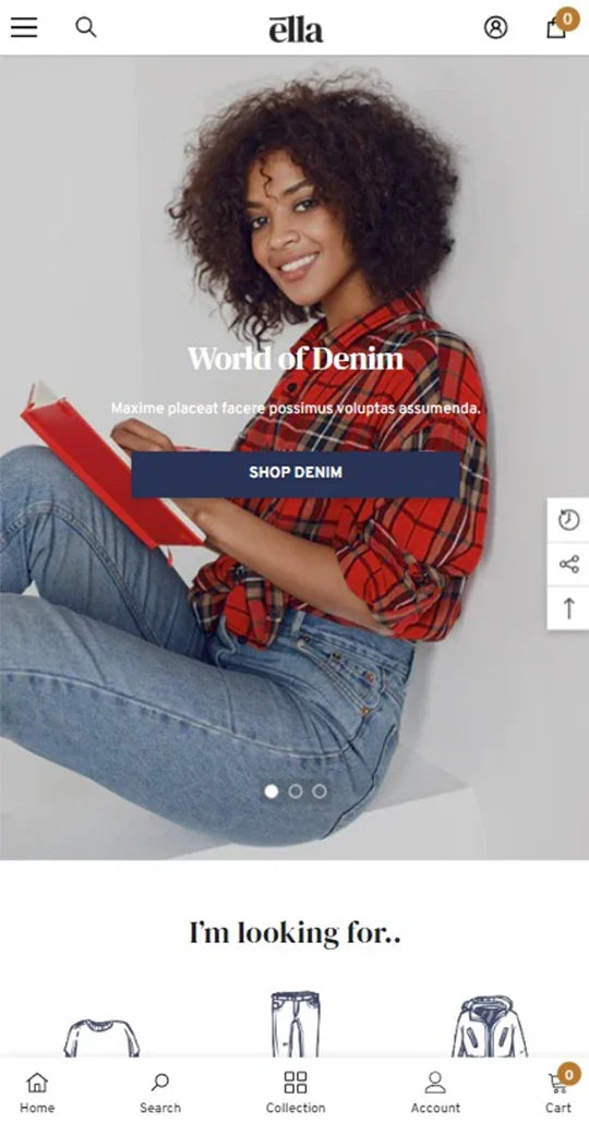 Ella Theme - Fashion Essentials Ecommerce Website Template - 2