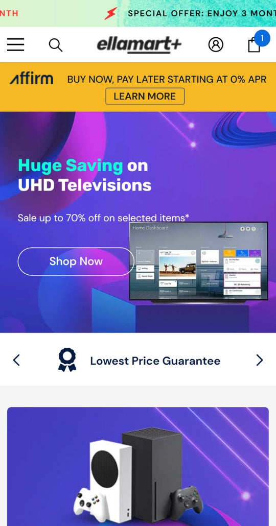 Ella Theme - Electronic & Computer Ecommerce Website Template - 2