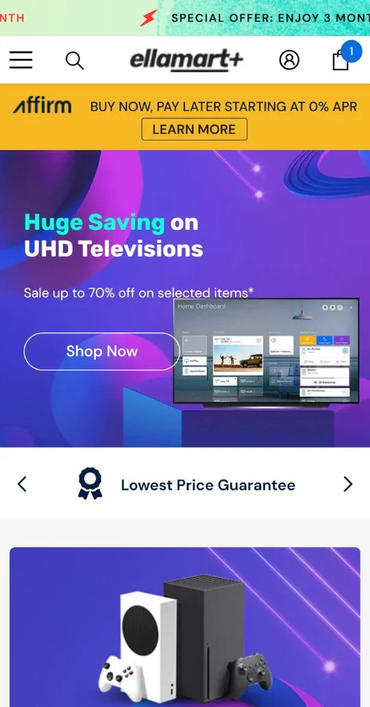 Ella Theme - Electronic & Computer Ecommerce Website Template - 2