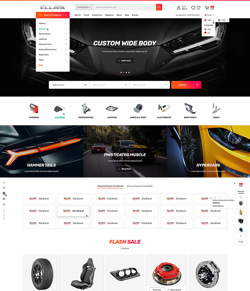 Ella Home 15 – Automotive Parts