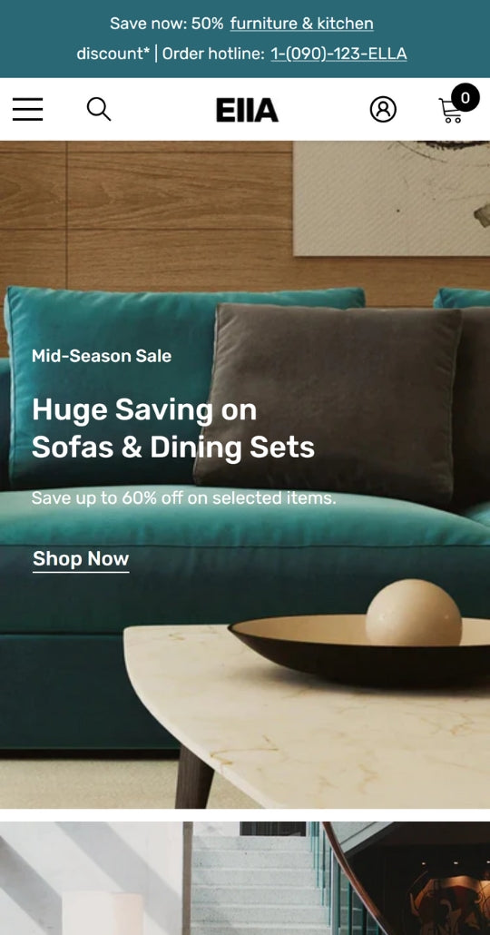 Ella Shopify Theme - Home & Decor Ecommerce Website Template - 2