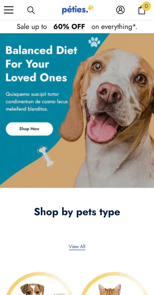 Ella Theme - Pet Supplies Ecommerce Website Template - 2