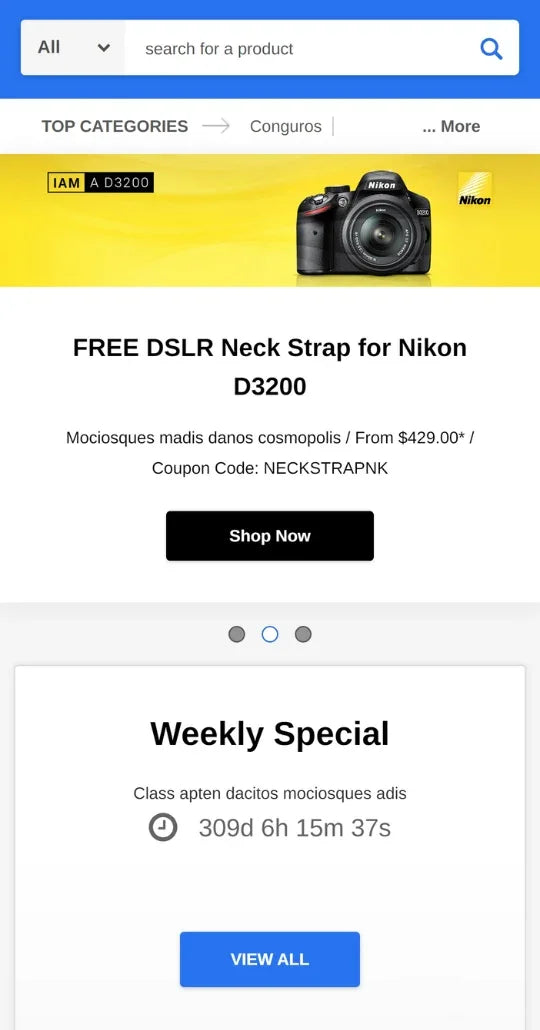 Flexykart - Supermarket Ecommerce Template | HaloThemes - Mobile View