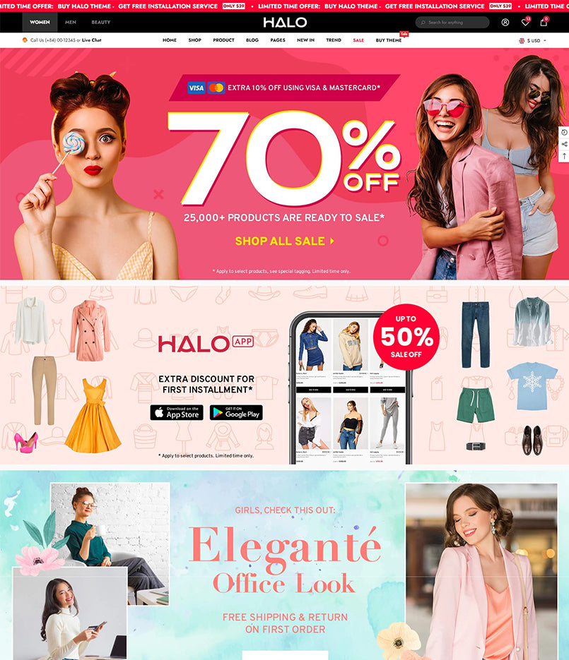 Halo - Maximalism Fashion