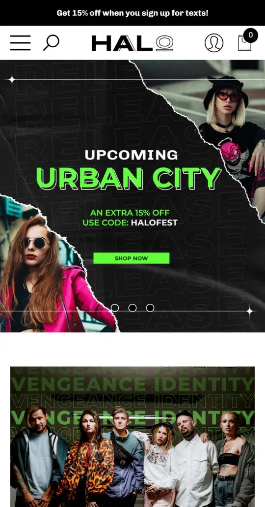 Halo Theme - Urban Fashion Ecommerce Website Template - 2