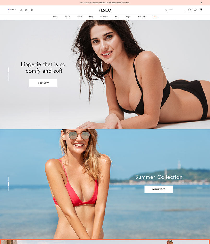 Halo - Bikini and Swimwear