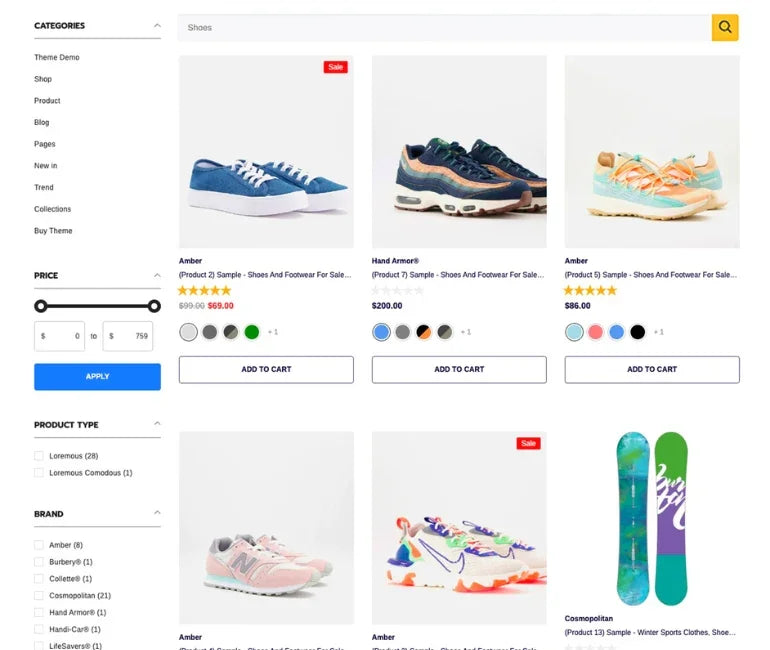 BigCommerce Add-on: Search on Category Page