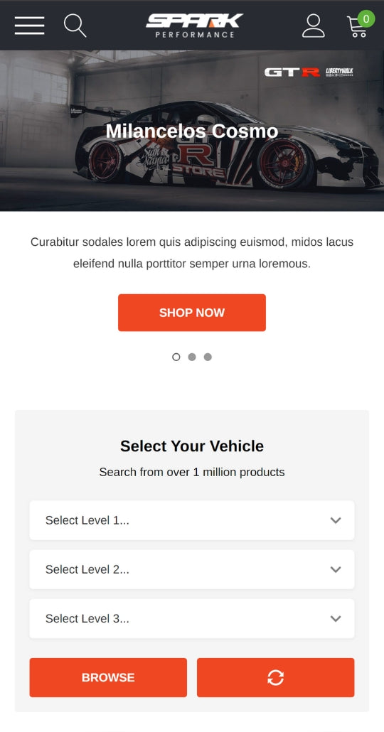 car template