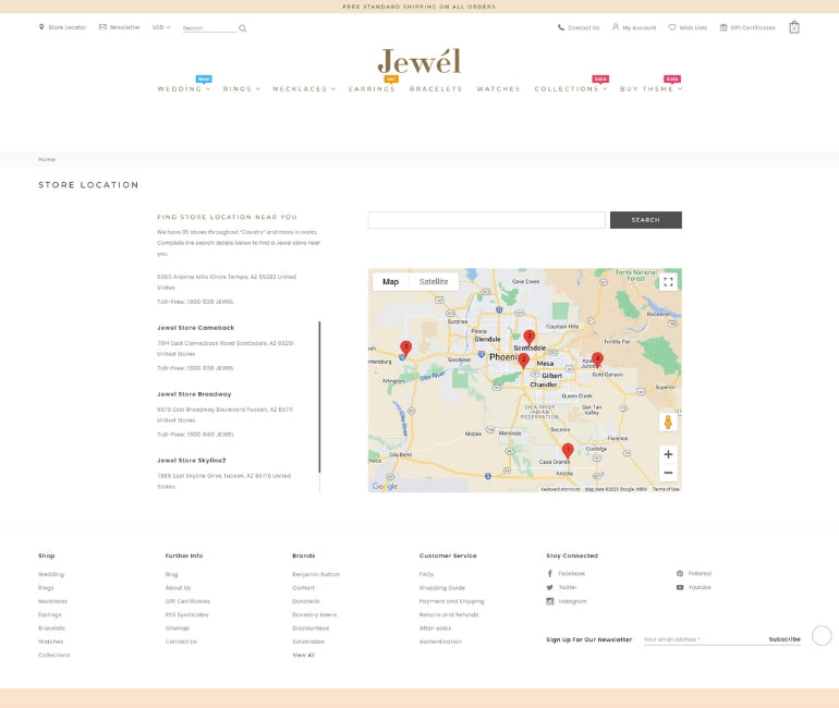 BigCommerce Add-on: Multi Maps (Find A Store)
