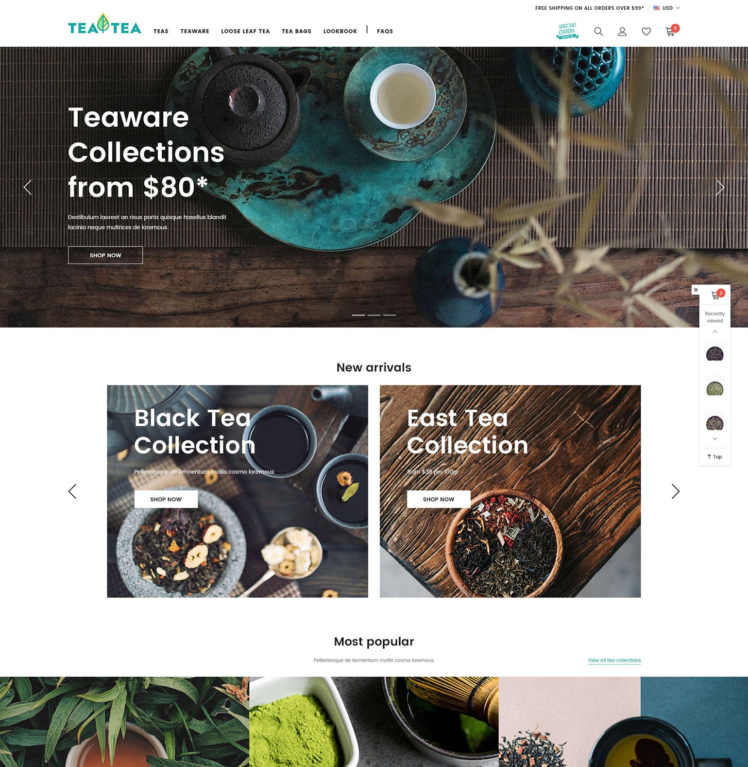 Food & Beverages Ecommerce Template | Premium Themes | HaloThemes