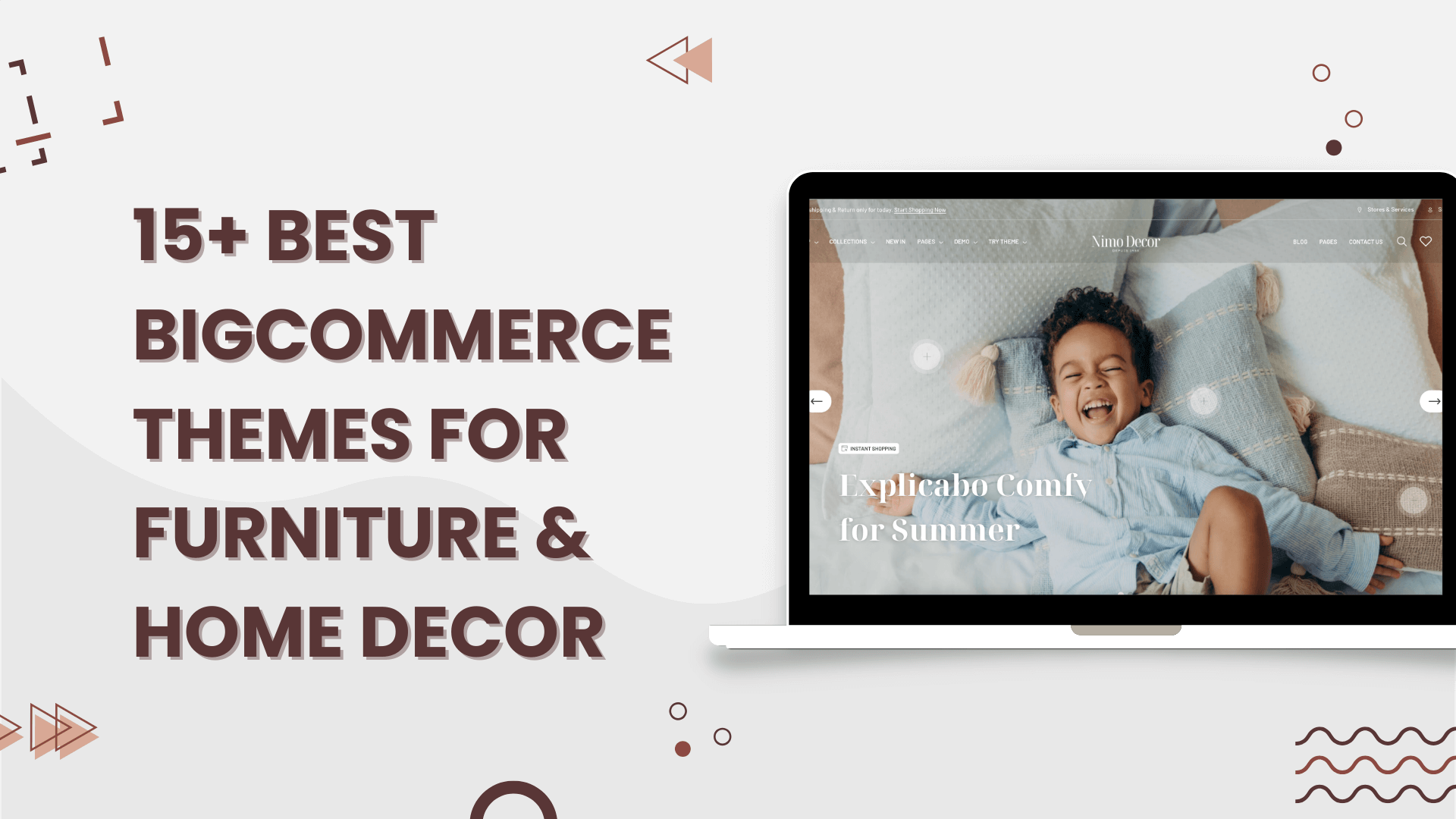 15+ Best BigCommerce Themes for Furniture & Home Decor