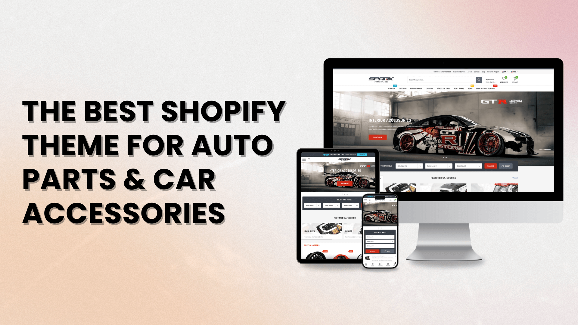 Spark Theme Review: The Best Shopify Theme for Auto Parts & Car Accessories in 2026?