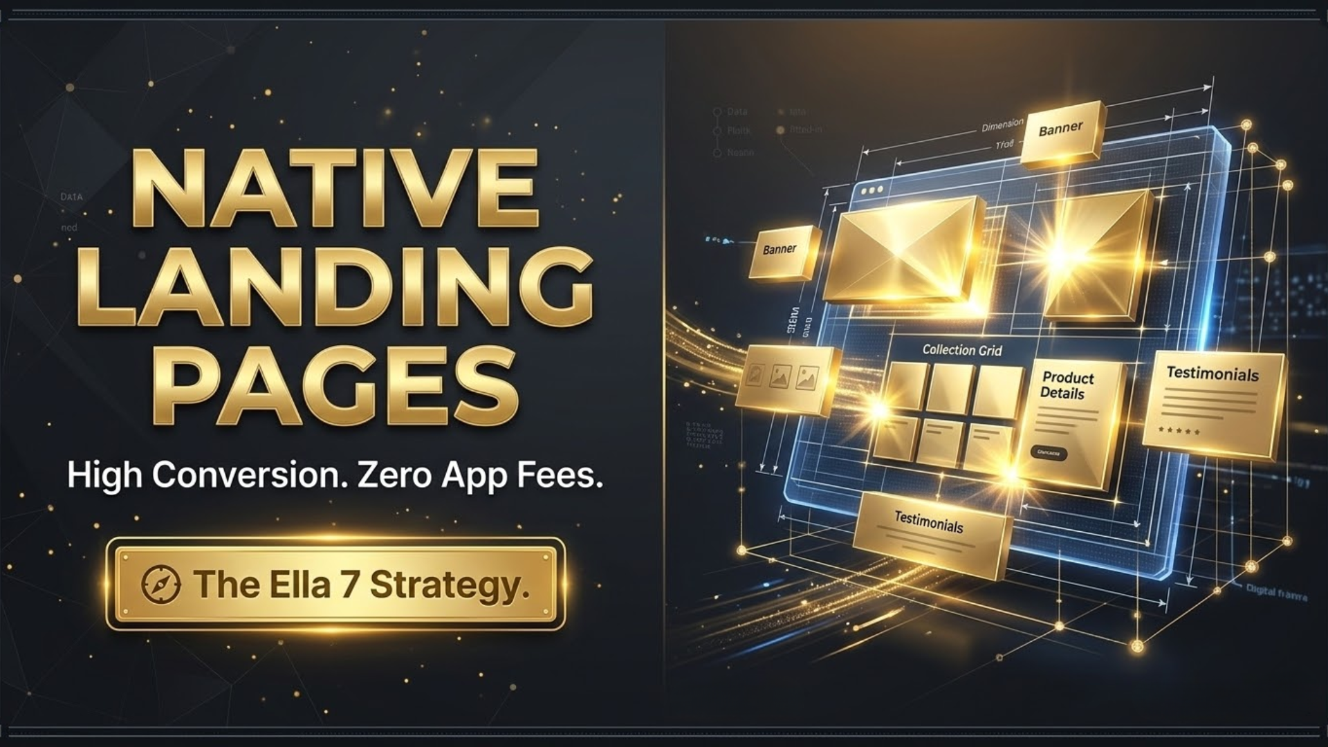 Building High-Converting Landing Pages for Hero Products Using Native Shopify Sections