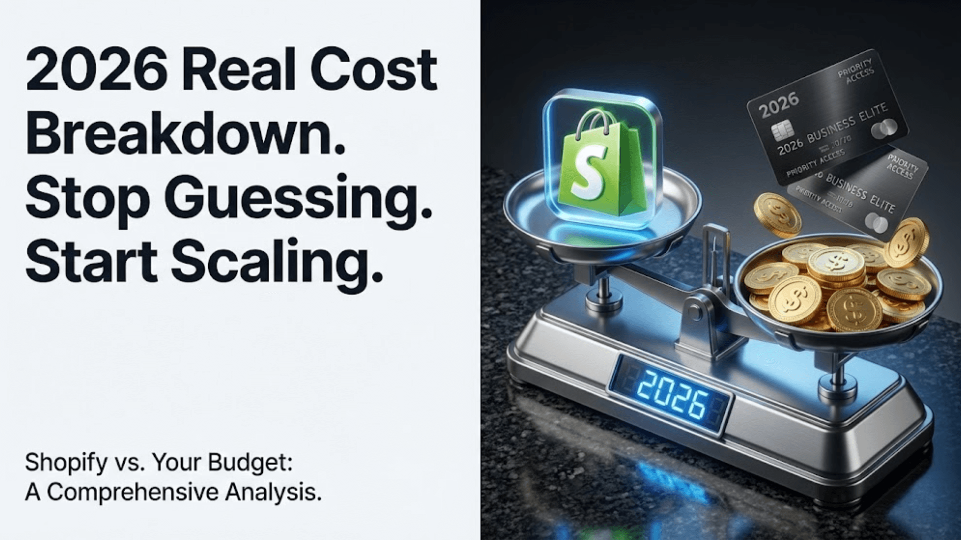 How Much Budget Do You Need to Start Shopify in 2026? The Real Cost Breakdown (A-Z)