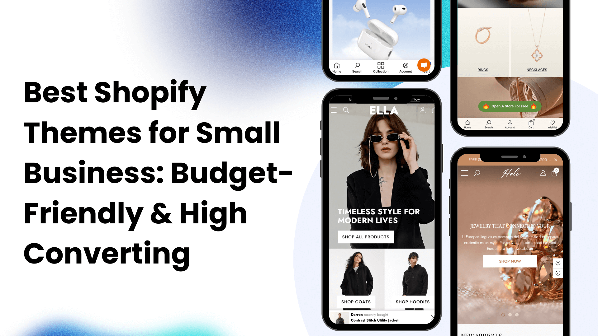 Best Shopify Themes for Small Business: Budget-Friendly & High Converting