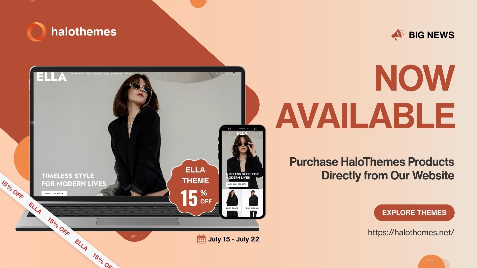 Exciting News: HaloThemes Products Are Now Available on Our Official Website!