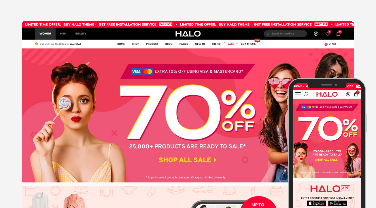 Halo – Multipurpose Shopify Theme OS 2.0