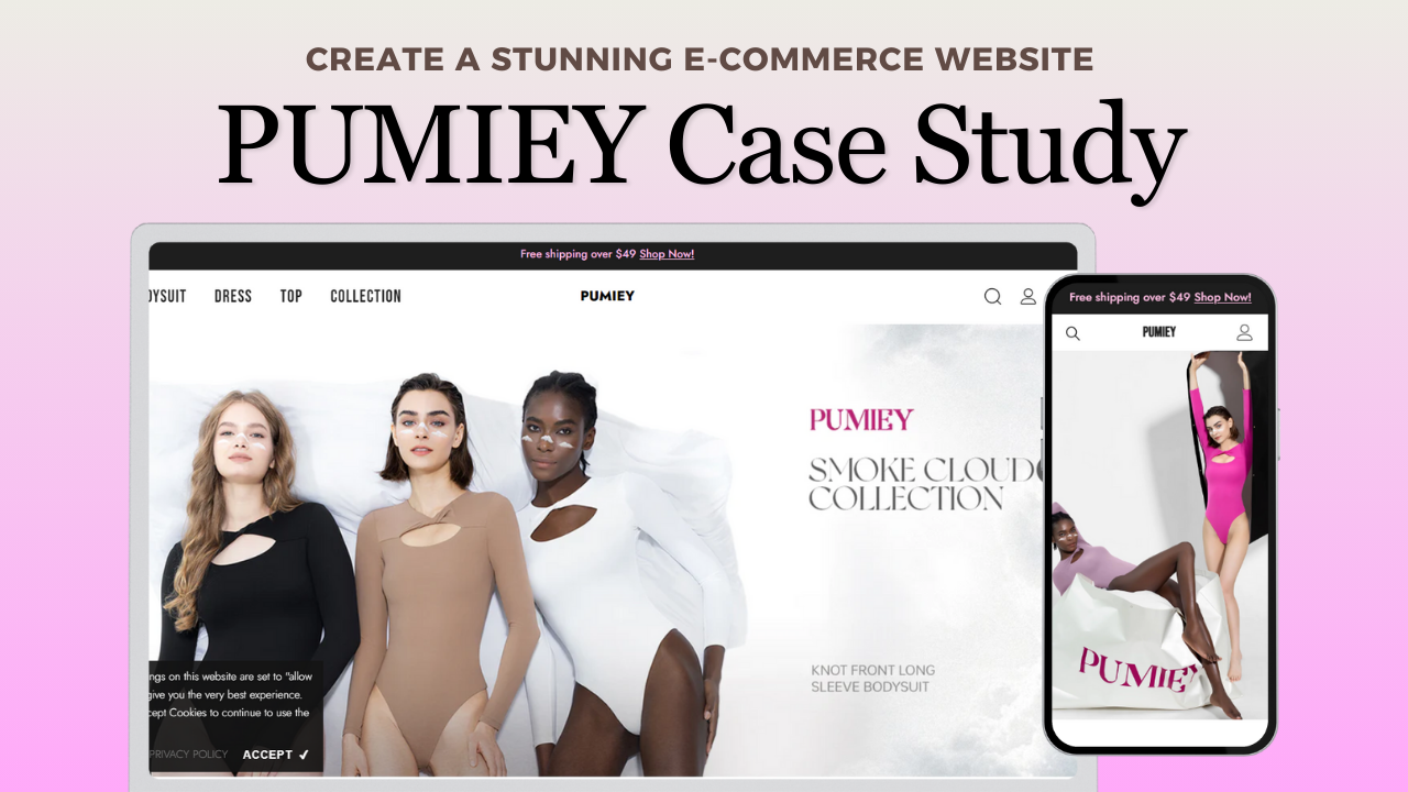 Customizing Brand Identity: PUMIEY's Elegant Transformation with Ella Shopify Theme